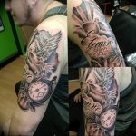 Фото тату часы 20.05.2019 №324 - photo tattoo watch - tattoo-photo.ru
