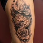 Фото тату часы 20.05.2019 №329 - photo tattoo watch - tattoo-photo.ru