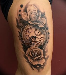 Фото тату часы 20.05.2019 №329 - photo tattoo watch - tattoo-photo.ru