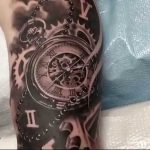 Фото тату часы 20.05.2019 №330 - photo tattoo watch - tattoo-photo.ru