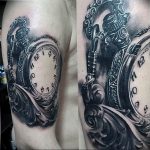 Фото тату часы 20.05.2019 №344 - photo tattoo watch - tattoo-photo.ru