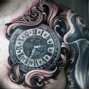 Фото тату часы 20.05.2019 №353 - photo tattoo watch - tattoo-photo.ru