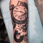 Фото тату часы 20.05.2019 №364 - photo tattoo watch - tattoo-photo.ru