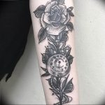 Фото тату часы 20.05.2019 №365 - photo tattoo watch - tattoo-photo.ru