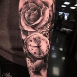 Фото тату часы 20.05.2019 №366 - photo tattoo watch - tattoo-photo.ru