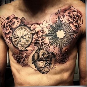 Фото тату часы 20.05.2019 №367 - photo tattoo watch - tattoo-photo.ru