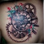 Фото тату часы 20.05.2019 №370 - photo tattoo watch - tattoo-photo.ru