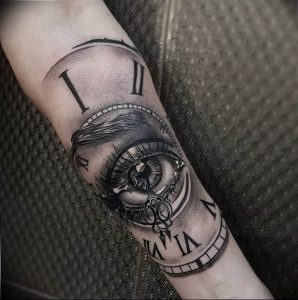 Фото тату часы 20.05.2019 №373 - photo tattoo watch - tattoo-photo.ru