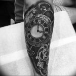 Фото тату часы 20.05.2019 №391 - photo tattoo watch - tattoo-photo.ru