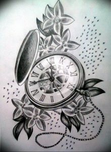 Фото тату часы 20.05.2019 №410 - photo tattoo watch - tattoo-photo.ru