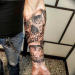 Фото тату часы 20.05.2019 №419 - photo tattoo watch - tattoo-photo.ru