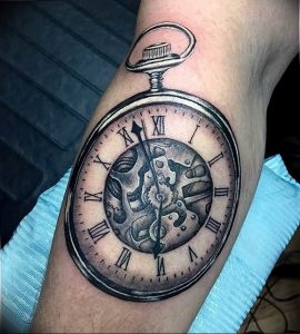 Фото тату часы 20.05.2019 №429 - photo tattoo watch - tattoo-photo.ru