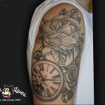 Фото тату часы 20.05.2019 №431 - photo tattoo watch - tattoo-photo.ru