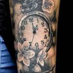Фото тату часы 20.05.2019 №442 - photo tattoo watch - tattoo-photo.ru