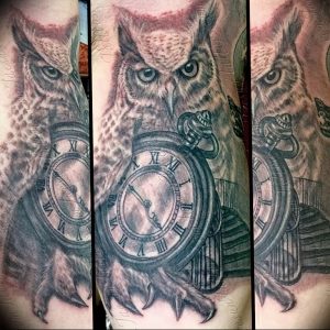 Фото тату часы 20.05.2019 №447 - photo tattoo watch - tattoo-photo.ru