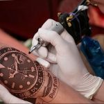 Фото тату часы 20.05.2019 №455 - photo tattoo watch - tattoo-photo.ru