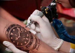 Фото тату часы 20.05.2019 №455 - photo tattoo watch - tattoo-photo.ru