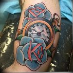 Фото тату часы 20.05.2019 №461 - photo tattoo watch - tattoo-photo.ru