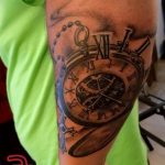 Фото тату часы 20.05.2019 №462 - photo tattoo watch - tattoo-photo.ru