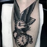 Фото тату часы 20.05.2019 №476 - photo tattoo watch - tattoo-photo.ru