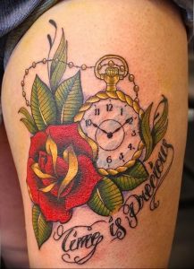 Фото тату часы 20.05.2019 №478 - photo tattoo watch - tattoo-photo.ru