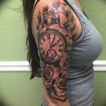 Фото тату часы 20.05.2019 №479 - photo tattoo watch - tattoo-photo.ru