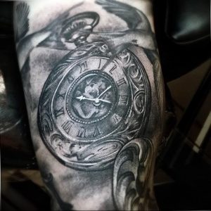Фото тату часы 20.05.2019 №480 - photo tattoo watch - tattoo-photo.ru