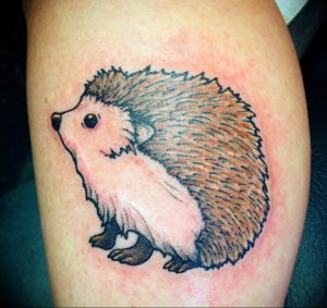 Фото вариант тату ежик 31.07.2019 №048 - tattoo hedgehog - tattoo-photo.ru