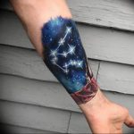 Фото созвездие водолея тату 12.07.2019 №013 - Aquarius constellation tatto - tattoo-photo.ru