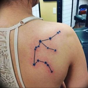 Фото созвездие водолея тату 12.07.2019 №039 - Aquarius constellation tatto - tattoo-photo.ru