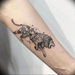 Фото созвездие льва тату 12.07.2019 №007 - constellation lion tattoo - tattoo-photo.ru