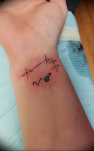 Фото созвездие овна тату 12.07.2019 №003 - constellation ram tattoo - tattoo-photo.ru