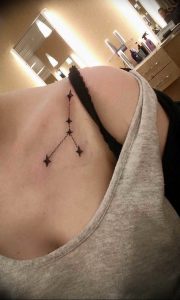 Фото созвездие рака тату 12.07.2019 №003 - constellation cancer tattoo - tattoo-photo.ru