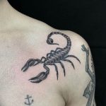 Фото созвездие скорпиона тату 12.07.2019 №059 - constellation scorpion ta - tattoo-photo.ru