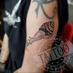 Фото тату улитка 28.07.2019 №124 - snail tattoo - tattoo-photo.ru