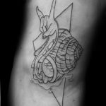 Фото тату улитка 28.07.2019 №186 - snail tattoo - tattoo-photo.ru