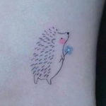 Photo тату ежик 31.07.2019 №001 - tattoo hedgehog - tattoo-photo.ru