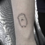 Photo тату ежик 31.07.2019 №008 - tattoo hedgehog - tattoo-photo.ru