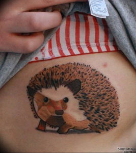 Photo тату ежик 31.07.2019 №054 - tattoo hedgehog - tattoo-photo.ru