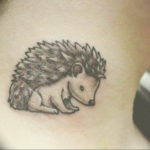 Photo тату ежик 31.07.2019 №062 - tattoo hedgehog - tattoo-photo.ru