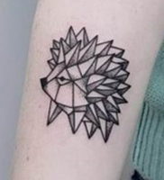 Фото вариант тату ежик 31.07.2019 №008 — tattoo hedgehog — tattoo-photo.ru