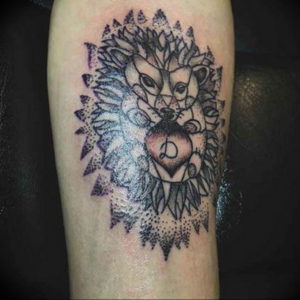 Фото вариант тату ежик 31.07.2019 №019 - tattoo hedgehog - tattoo-photo.ru