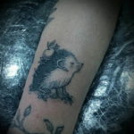 Фото вариант тату ежик 31.07.2019 №030 - tattoo hedgehog - tattoo-photo.ru