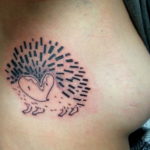 Фото вариант тату ежик 31.07.2019 №036 - tattoo hedgehog - tattoo-photo.ru