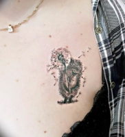 Фото вариант тату ежик 31.07.2019 №042 — tattoo hedgehog — tattoo-photo.ru
