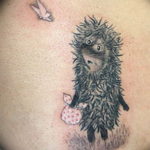 Фото вариант тату ежик 31.07.2019 №069 - tattoo hedgehog - tattoo-photo.ru