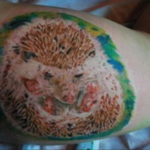 Фото вариант тату ежик 31.07.2019 №071 - tattoo hedgehog - tattoo-photo.ru