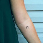 Фото мини тату горы 23.07.2019 №006 - mini mountain tattoo - tattoo-photo.ru