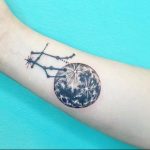 Фото созвездие близнецы тату 12.07.2019 №009 - constellation twins tattoo - tattoo-photo.ru