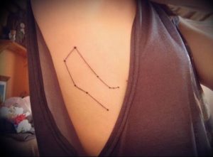 Фото созвездие близнецы тату 12.07.2019 №018 - constellation twins tattoo - tattoo-photo.ru